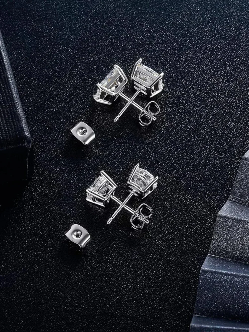 6 Pairs Stainless Steel Stud Earrings for Men & Women - Hypoallergenic Fashion
